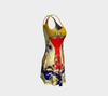 Meandering Colours and Spots of Time Flare Dress-Flare Dress--Zac Z