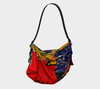 Meandering Colours and Spots of Time Origami Bag 2-Origami Tote--Zac Z