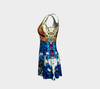 Backwards Bricks and Mortor Flare Dress 2-Flare Dress--Zac Z