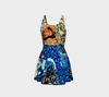 Backwards Bricks and Mortor Flare Dress 2-Flare Dress--Zac Z