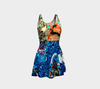 Backwards Bricks and Mortor Flare Dress 2-Flare Dress--Zac Z
