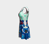 Backwards Bricks and Mortor Flare Dress 3-Flare Dress--Zac Z