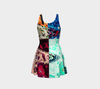 Backwards Bricks and Mortor Flare Dress 4-Flare Dress--Zac Z