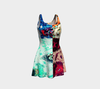 Backwards Bricks and Mortor Flare Dress 4-Flare Dress--Zac Z