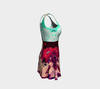 Backwards Bricks and Mortor Flare Dress-Flare Dress--Zac Z