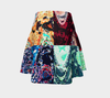 Backwards Bricks and Mortor Flare Skirt 6-Flare Skirt--Zac Z