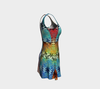 Bricks of Cans Flare Dress 2-Flare Dress--Zac Z