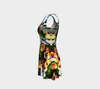 Bubble Flower Flare Dress 4-Flare Dress--Zac Z