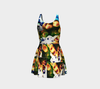 Bubble Flower Flare Dress 4-Flare Dress--Zac Z