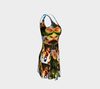 Bubble Flower Flare Dress 4-Flare Dress--Zac Z