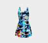 Bubble Flower Flare Dress 5-Flare Dress--Zac Z