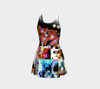 Bubble Flower Flare Dress 6-Flare Dress--Zac Z