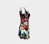 Bubble Flower Flare Dress 6-Flare Dress--Zac Z