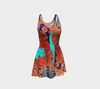 Dragons Egg Flare Dress-Flare Dress--Zac Z