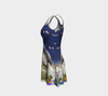 Droplets of Penguins Flare Dress-Flare Dress--Zac Z