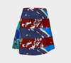 Droplets of Penguins Flare Skirt 2-Flare Skirt--Zac Z
