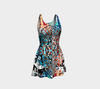 Interwoven Flare Dress-Flare Dress--Zac Z