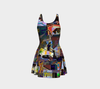 Looking Through the Hour Glass Flare Dress 6-Flare Dress--Zac Z