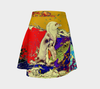 Meandering Colours and Spots of Time Flare Skirt-Flare Skirt--Zac Z
