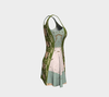 Peeling Seaweed Flare Dress 4-Flare Dress--Zac Z