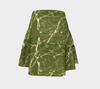 Peeling Seaweed Flare Skirt 2-Flare Skirt--Zac Z
