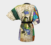 Penguin Waves Kimono Robe-Kimono Robe--Zac Z