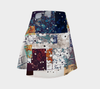Plastic Spots and Patches Flare Skirt 3-Flare Skirt--Zac Z