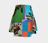Silk Seeing Spoon Flare Skirt 3-Flare Skirt--Zac Z