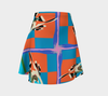 Silk Seeing Spoon Flare Skirt-Flare Skirt--Zac Z