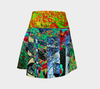 Smiles to Splashes Drips and Drops Flare Skirt-Flare Skirt--Zac Z