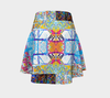 Thin Slabs Raw Flare Skirt 4-Flare Skirt--Zac Z