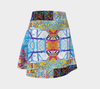 Thin Slabs Raw Flare Skirt 4-Flare Skirt--Zac Z