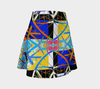 Thin Slabs Raw Flare Skirt 5-Flare Skirt--Zac Z