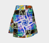 Thin Slabs Raw Flare Skirt 7-Flare Skirt--Zac Z