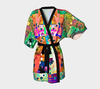 Thunderstorm Rice Cracker Kimono Robe 3-Kimono Robe--Zac Z