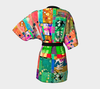 Thunderstorm Rice Cracker Kimono Robe 4-Kimono Robe--Zac Z