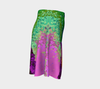 Wind Drawn Texture Flare Skirt 2-Flare Skirt--Zac Z