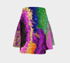 Wind Drawn Texture Flare Skirt 2-Flare Skirt--Zac Z